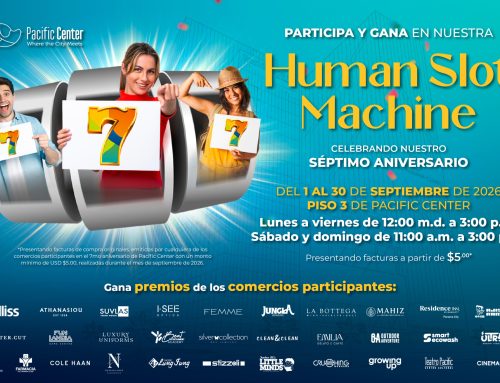 ¡Celebramos nuestros 7 años con la Human Slot Machine!